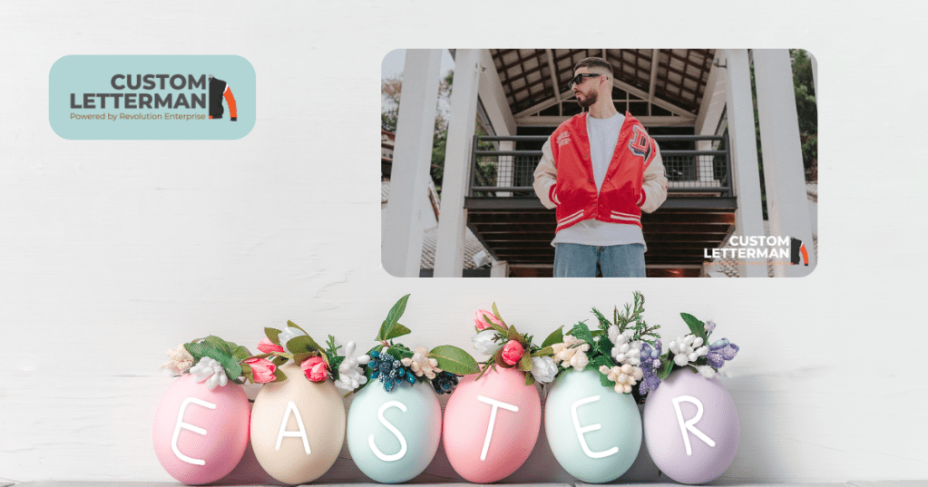 Light Up Your Easter Look with a Personalized Satin Jacket